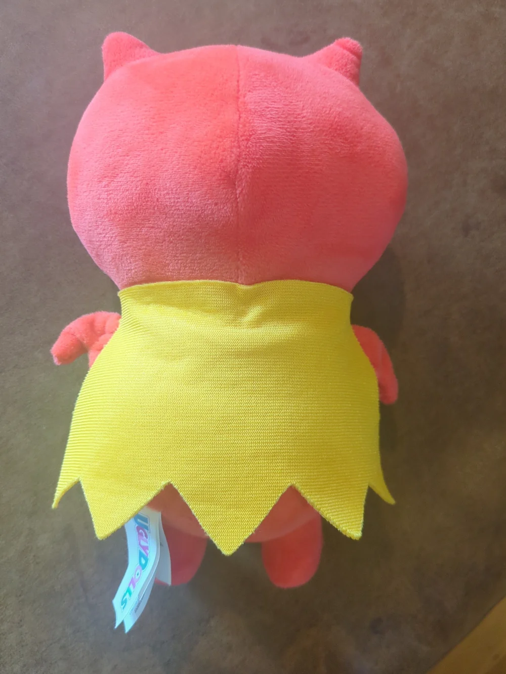 Ugly Doll Plush Red Monster Toy with Yellow Cape - Kids Toys